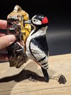 Vintage Style Folk Art Cast Iron Woodpecker Door Knocker — photo 8