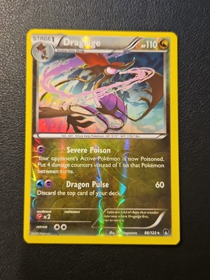 Dragalge 86/122 Pokemon Card XY Breakpoint Rare Reverse Holo Foil TCG