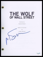 Martin Scorsese "The Wolf of Wall Street" AUTOGRAPH Signed Script Screenplay