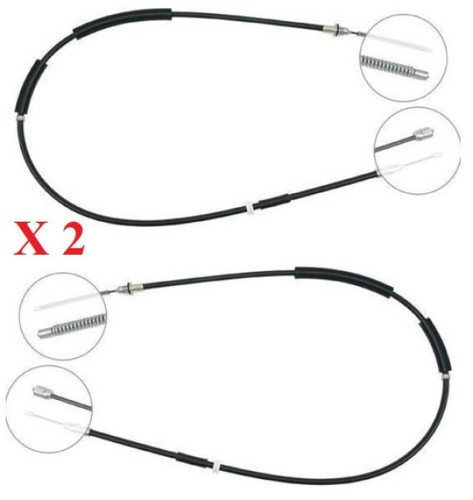 2 Câbles De Frein à Main Gauche + Droite Pour Opel Meriva A (2003-2010) - Neufs