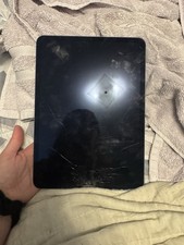 Apple iPad Tablet Gray Apple iPad Series Cracked Screen Model iPad