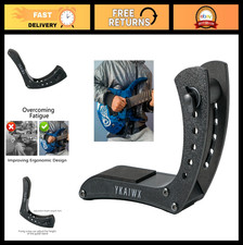 Ergonomic Electric Guitar Footstool Stand - Adjustable Leg Support for Musicians