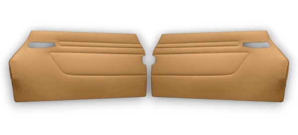 TüRpappen TüRverkleidungen TüRkarten FüR Mercedes Sl R107 W107 2-Teilig Dattel-image