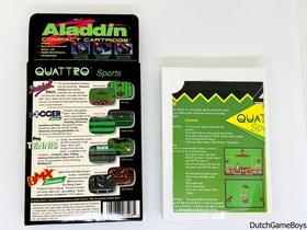 Nintendo Nes - Quatro Sports - Aladdin - Compact Cartridge - NEW