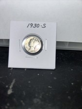 1930 S Mercury (Winged Liberty Head) Silver Coinage Dime