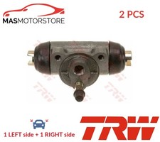 DRUM WHEEL BRAKE CYLINDER PAIR REAR TRW BWA160 2PCS P NEW OE REPLACEMENT