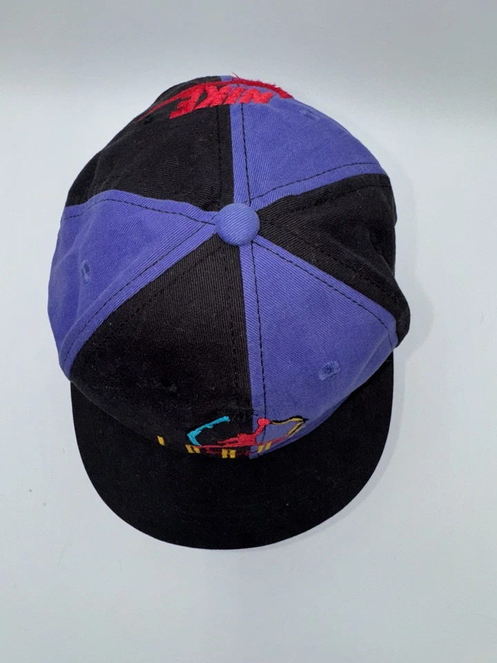 Vintage 90s Nike Air Jordan Hat Jump Man Snapback Hat Youth Size - Image 4 of 4