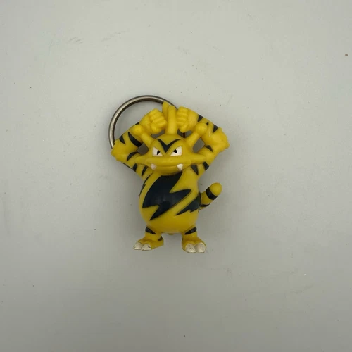 1999 Pokemon Burger King - ELECTABUZZ Keychain Toy EXCELLENT