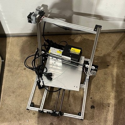 DIY CNC Laser Engraver Machine 3-Axis Frame w/ Controller For Parts