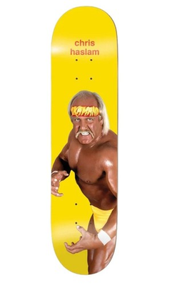 #ad Enjoi Chris Haslam Hulk Hogan Deck 8.0 NEW $99.99