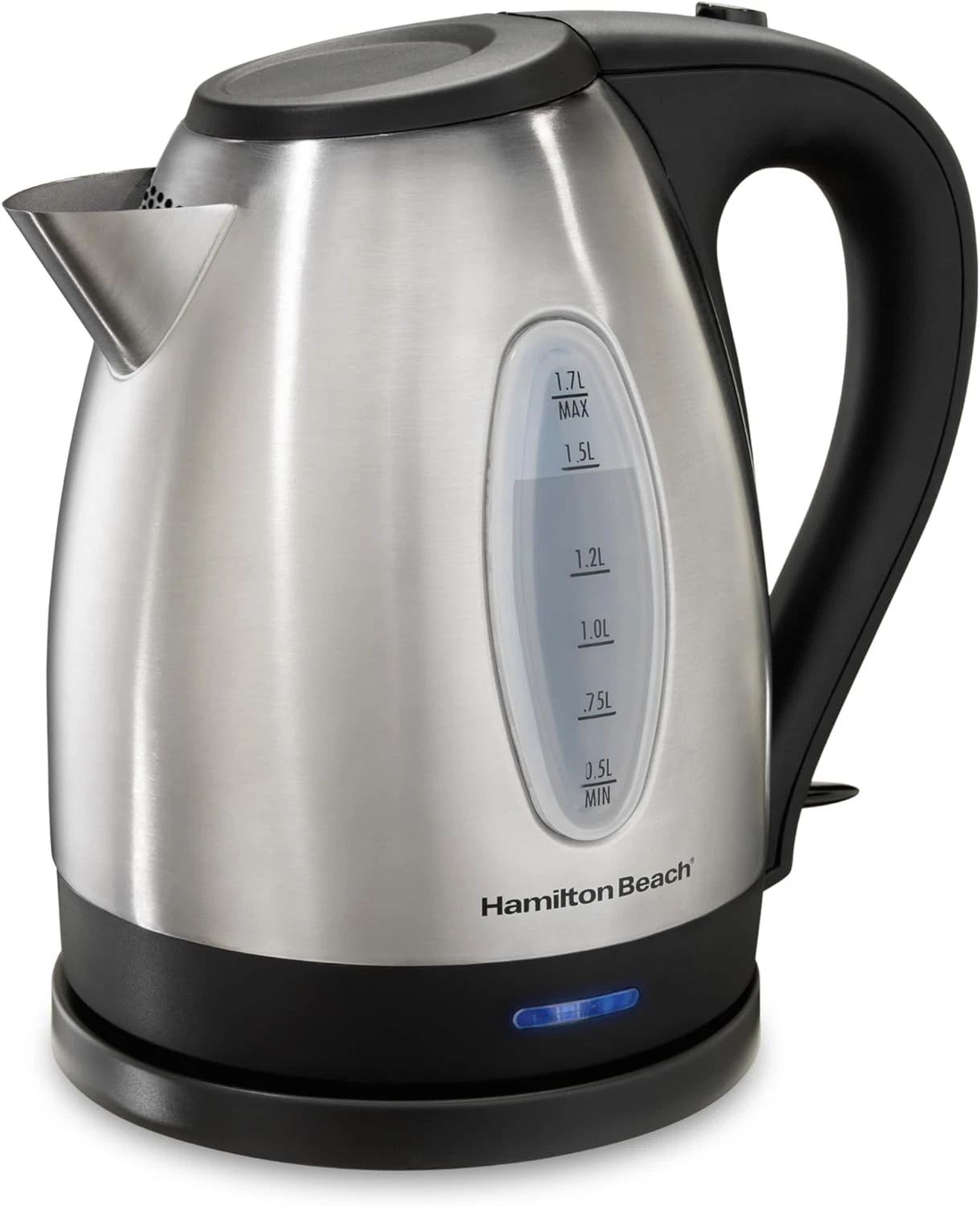 Hamilton Beach Electric Kettle 1.7L Cordless Stainless