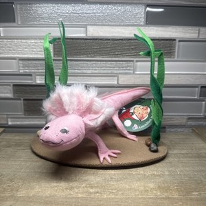 New Annalee Exclusive Hermes The Axolotl Pink Felt Plush Posable Doll Numbered