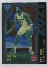 2020-21 Panini Flux Freshman Year Saddiq Bey #13 0a3