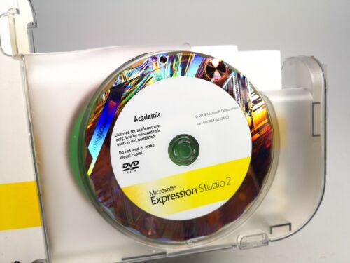 Microsoft Expression Studio 2 Standard Academic Version for Windows and Mac - Picture 2 of 4