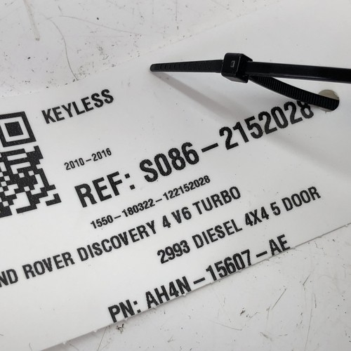 Land Rover Discovery 4 L319 2015 KEYLESS ENTRY MODULE AH4N-15607-AE - Picture 3 of 5