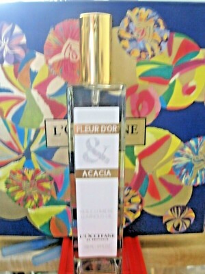 L'Occitane Provence Fleur D'Or & Acacia Luminous Body Oil~~3.4oz Glass Spray 