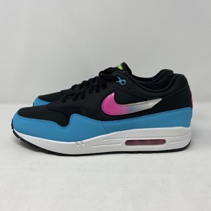 Nike Air Max 1 Jelly Swoosh Mens CI2450-001 Blue Black Fuchsia Shoes Size 12 | eBay