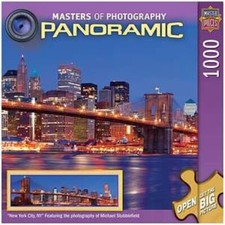 NEW YORK CITY NYC 1000 Piece Panoramic Jigsaw Puzzle 39" X 13" BRAND NEW SEALED