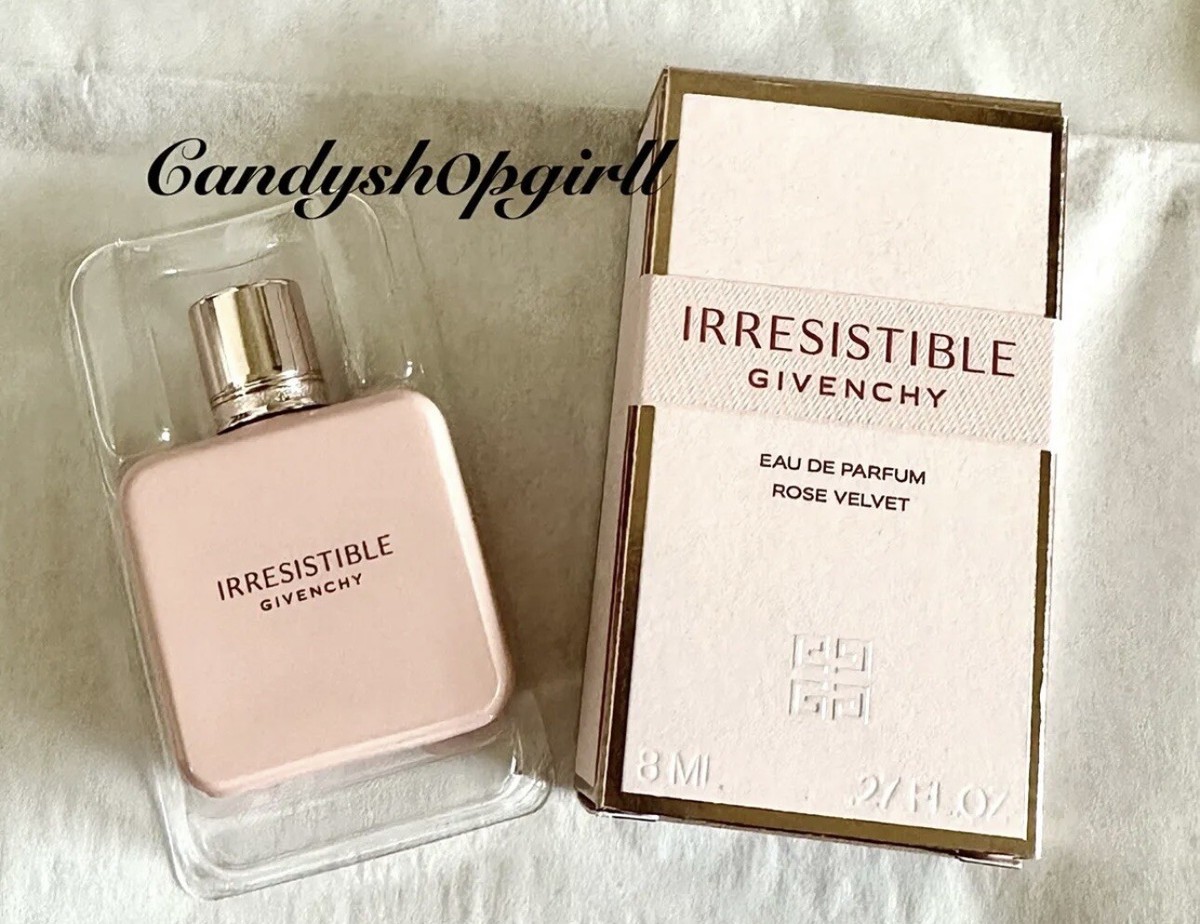 GIVENCHY Irresistible ROSE VELVET Eau De Parfum 8ml & Rouge