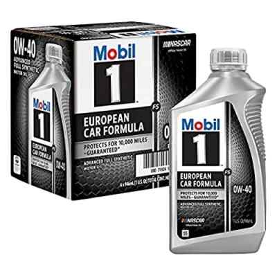 MOBIL 1 FS EURO 0W40 MOTOR OIL 6/1 QTS (PACK OF 6 + FREE SHIPPING)