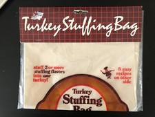 Vintage Clipper Mill Turkey Stuffing Bag NOS Made in USA