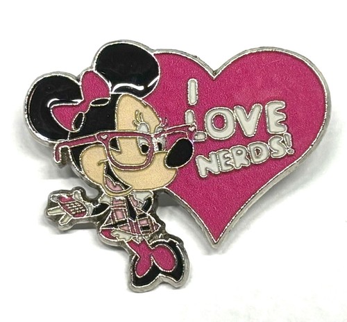 Disney Minnie I Love Nerds Pin 2020 gebraucht - Bild 1 von 2