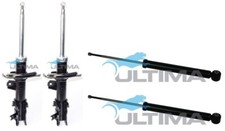 Front and rear Set Ultima Shock Absorbers fits KIA RIO JB hatch sedan 2005-2012