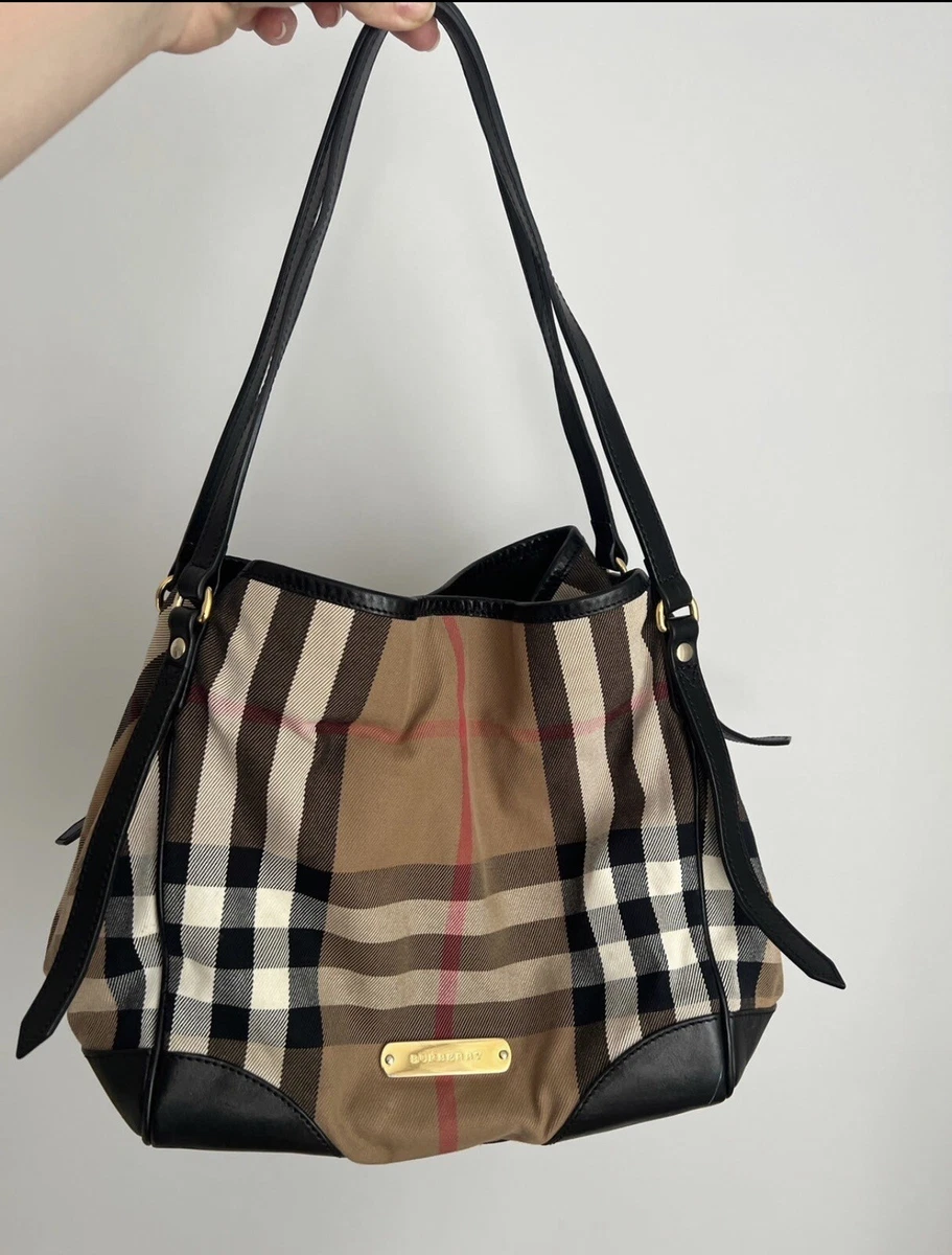 Burberry House Tote Checkered Bags & Handbags for Women for sale