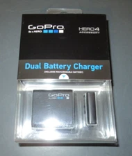 GoPro Official Dual Battery Charger + Battery For HERO4 Cameras AHBBP-4 Sealed