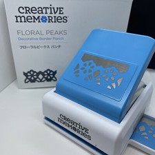 Creative Memories Floral Peaks Decorative Border Punch Brand New