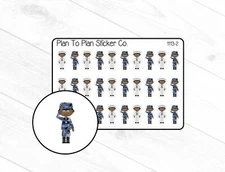 1113-2~~ Navy Military BM Planner Stickers.