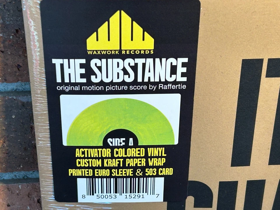 THE SUBSTANCE - Soundtrack, Ltd 1st Press GREEN COLORED VINYL LP New & Sealed! - Image 3 of 4