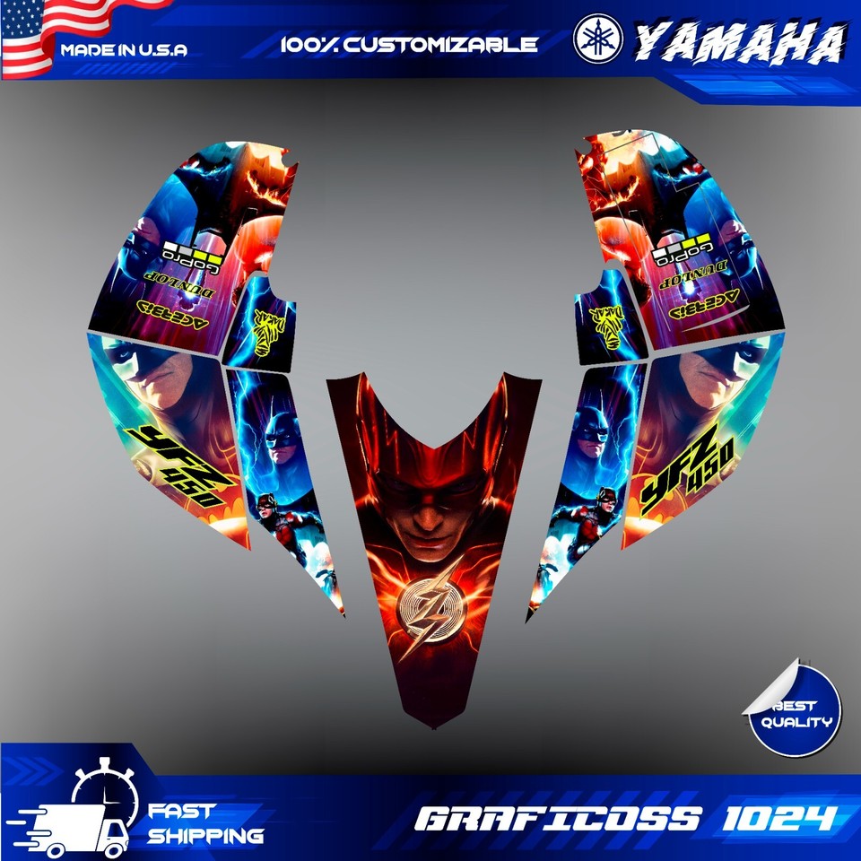 Gabarit / Template YAMAHA 450 YFZ 2003 -> 2013 - NG kit déco