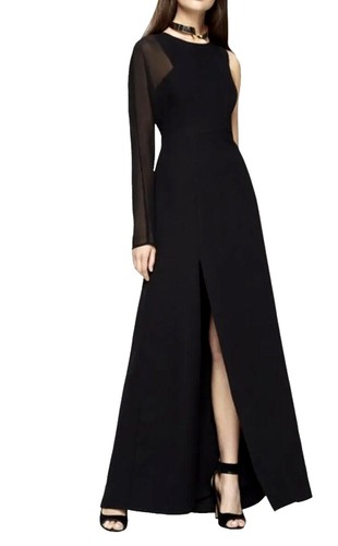 Hutch The Ridge Maxi Dress Women's 4 Black Drop Waist Scoop Neck NWT | eBay