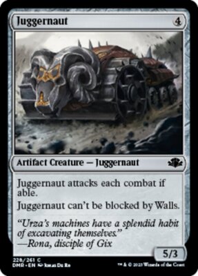 Magic the Gathering (mtg): DMR: Juggernaut  (x 4)