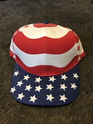 Casquette Vintage Nissin Drapeau Américain - Unisex Réglable - Neuf Avec étiquettes