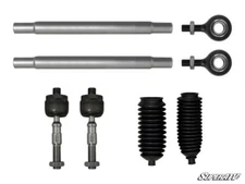 SuperATV Heavy Duty Tie Rod Kit for Polaris Ranger 1000 Diesel