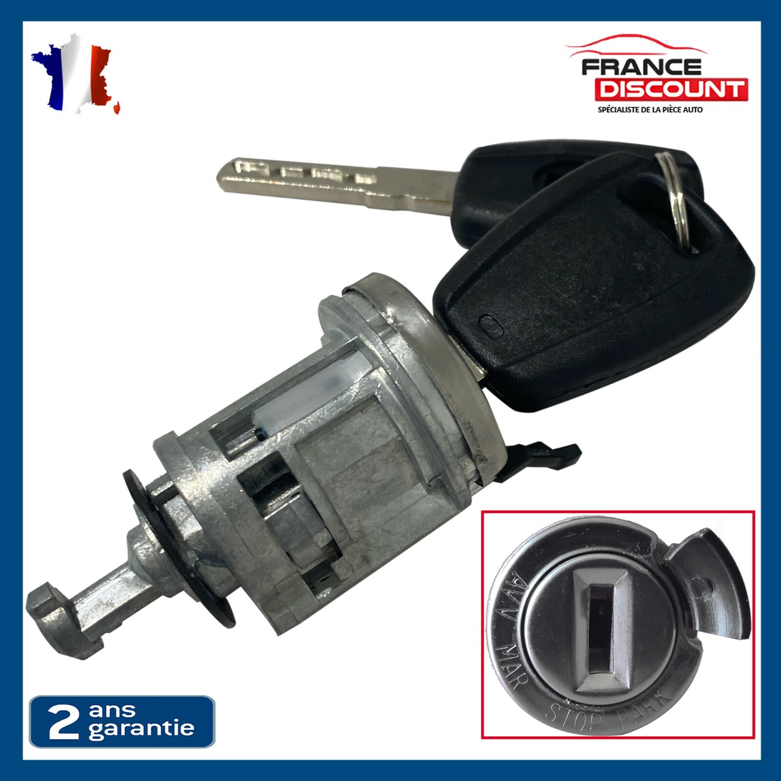 Antivol de direction Neiman pour Ducato Jumper Boxer 2006-2024 contacteur de démarrage à 5 broches