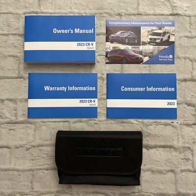 2023 Honda CR-V Hybrid Owners Manual (Hybrid Sport, Touring HEV, Touring, Sport)
