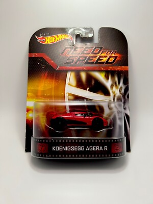 ホットウィール ニードフォースピード KOENIGSEGG AGERA R Hot Wheels 2014 Retro Entertainment Need For Speed Koenigsegg