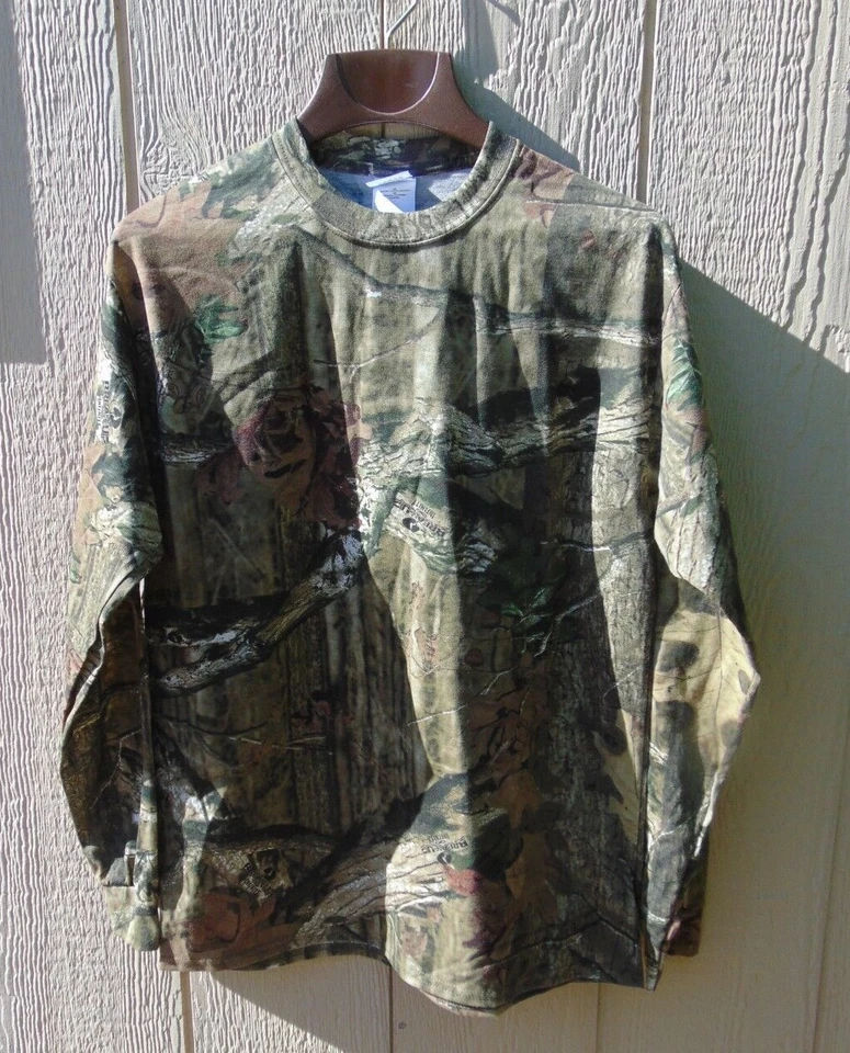 Mossy Oak & Field & Stream Camisas Camuflaje Manga Larga, M-4XL, Nuevas, Envío Gratis Foto 2 de 4