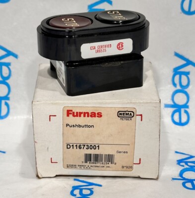 Furnas  pushbutton D11673001 Pilot Duty B600 NEMA
