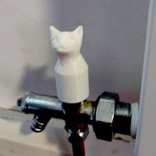 2 x CAT Radiator Lock Shield Valve Cover Caps