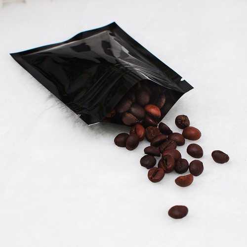 100 Black Mylar Foil Resealable Smell Proof Bags Repacking Flat Food Pouch 3x4" - Picture 6 of 6