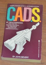 CADS paperback book #3 Tech Commando Sievert Computerized Attack Defense System