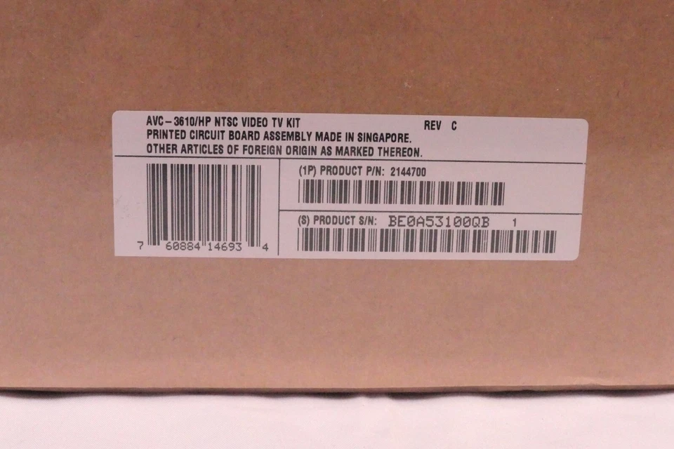 HP AVC-3610/HP NTSC Video TV Kit  - Image 2 of 3
