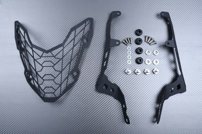 Grille de protection de phare noire pour moto Honda CB400X 2019 2020 2021