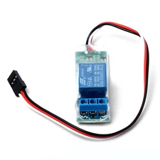 For RC Aircraft Model 10A K1 Relay 1 Channel PWM Switch Servo Signal Controller