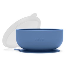 Suction Bowl with Lid, Silicone Baby Bowls with Suction Base