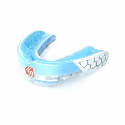 Shock Doctor Gel Max Power Mouth Guard Adult Trans Blue Adult Trans Blue